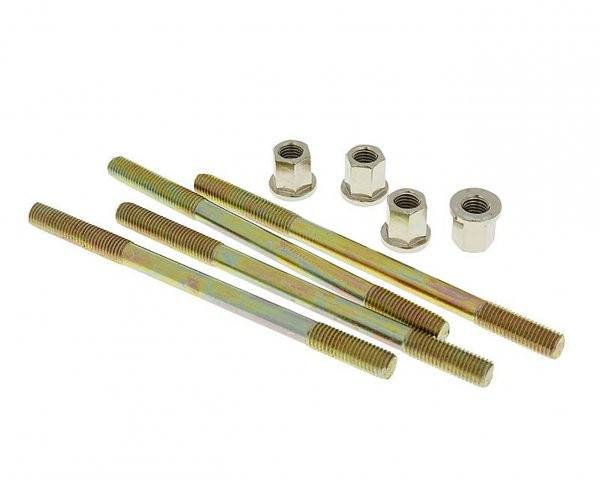 Cylinder Bolt Set Naraku Incl. Nuts M7 Thread 110mm Overall Length  4 Pcs Each