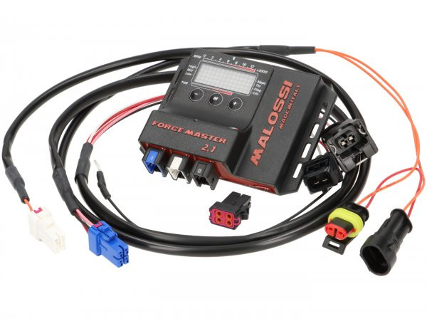 Control Device Fuel Injection Malossi Forcemaster 2.1  Electronic Controller  Italjet Dragster 125 Ie 4t Lc Euro 5 2021- (jc1p58mi3)