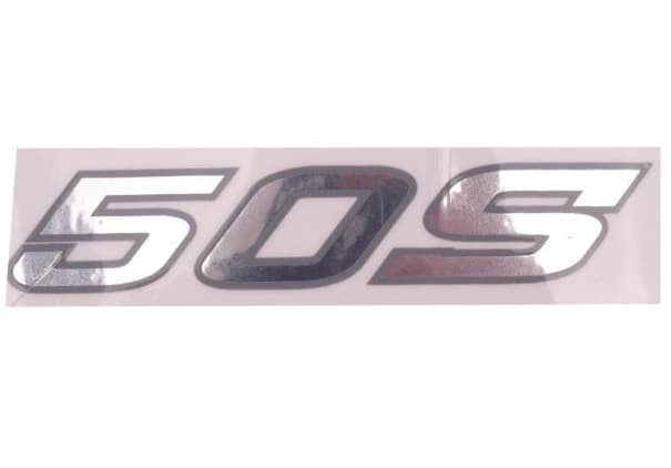 Sticker Logo Oem | Sym 50S Zilver