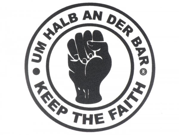 Sticker Um Halb An Der Bar White