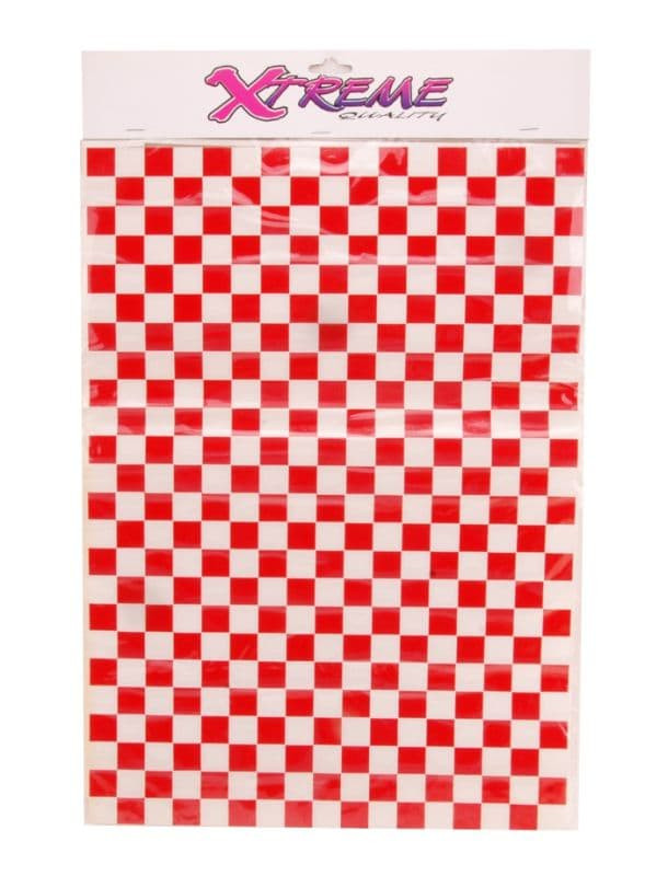 Stickerset Blokvlag Rood