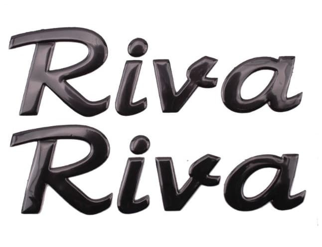 Stickerset Logo Oem | Btc Riva Zwart
