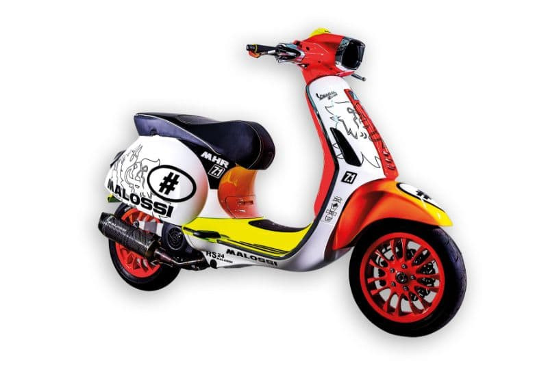 Stickerset Malossi Trofeo | Vespa Sprint / Primavera