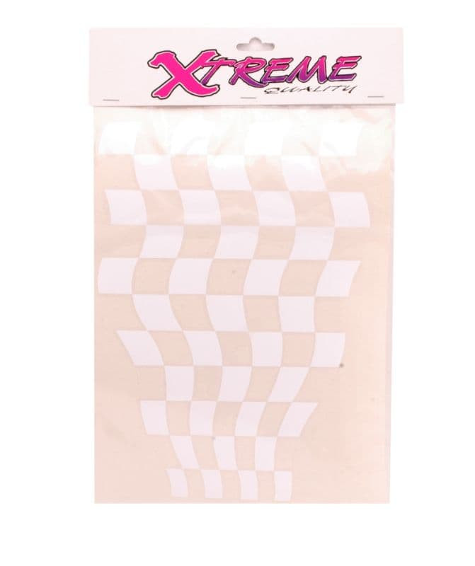 Stickervlag Wave Wit