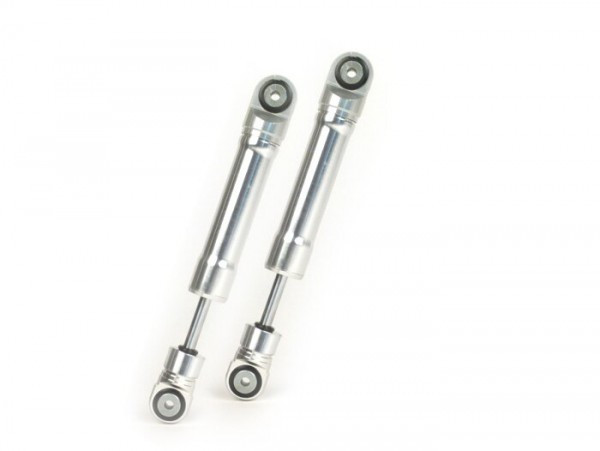 Schokbreker voorkant BGM Pro 6ts  zilvern (Lambretta (Eibar), Lambretta (Innocenti), Lambretta (Serveta))