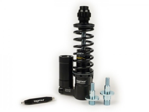 Stoßdämpfer Vorne BGM Pro Sc/f16 Competition, 195mm + 205mm Vespa Pk  Black