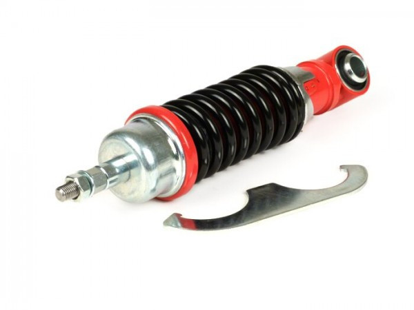 Shock Absorber Front Cif 195mm, Adjustable  Red