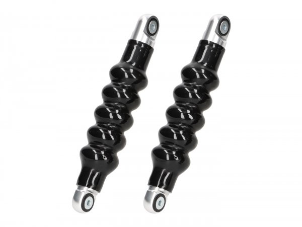 Shock Absorber Front Including Black Gaitors BGM Pro 6ts  Silver