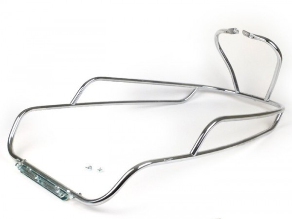 Crash Bar Rear Piaggio  Chrome