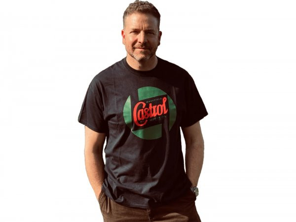 Tshirt Castrol, Classic Black  L