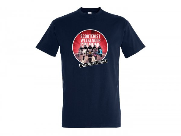 Tshirt Scooterist Weekender Cologne  Blue  M