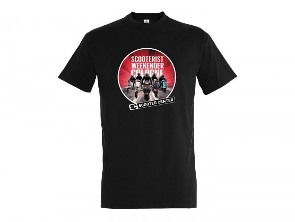 Tshirt Scooterist Weekender Cologne  Black  Xs
