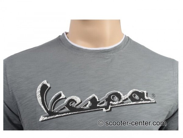 T-Shirt -VESPA Original- Grijs - M