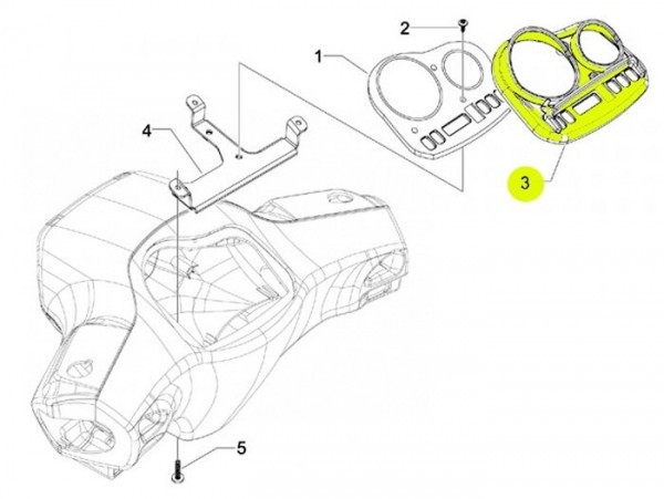 Speedo Cover Piaggio