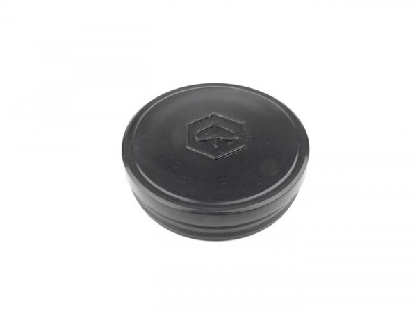 Tachoblende piaggio Vespa V50 met ronde Tacho  6eckiges Logo  zwart