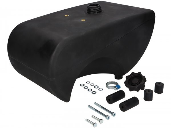 Fuel Tank BGM Pro, Lifetime Xxl (12 L) Ts1 + Standard Lambretta Li, Lis, Sx, Tv (series 23), Dl, Gp  Without Petrol Tap
