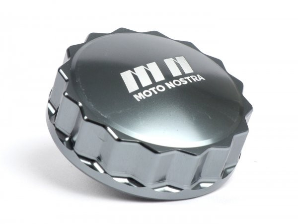 Fuel Tank Cap Moto Nostra, Cnc, Grey
