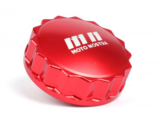 Fuel Tank Cap Moto Nostra, Cnc, Red