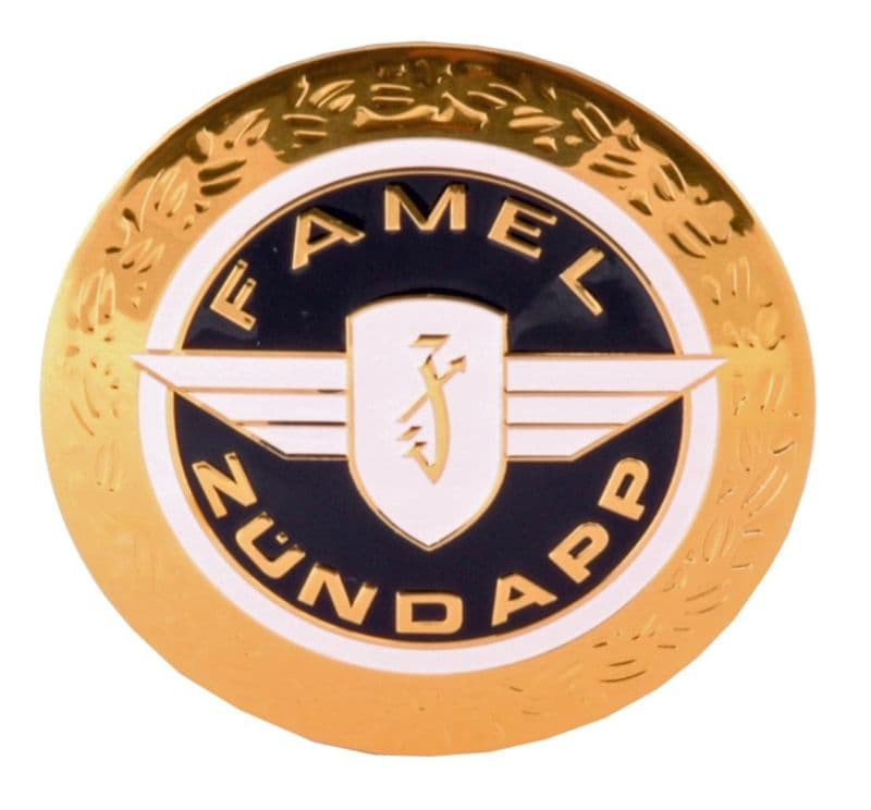 Tankembleem Zundapp Rond Famel