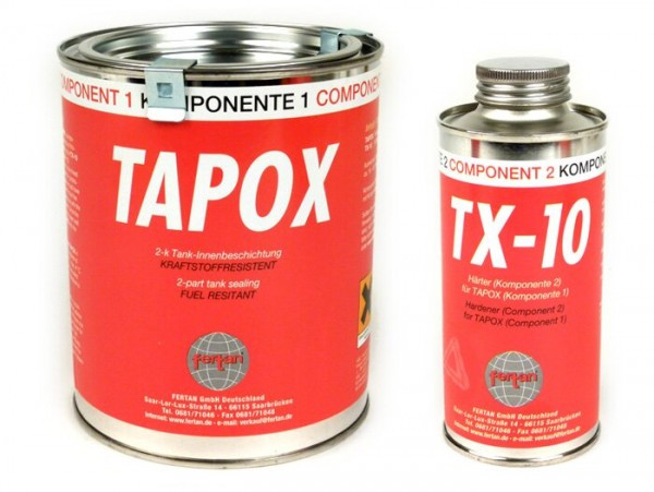 Tank Sealing Kit Fertan Tapox / Tx10  285ml+160ml