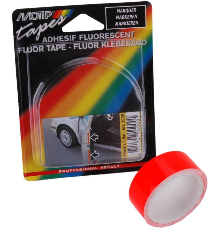 Tape Motip Fluoriserend Oranje