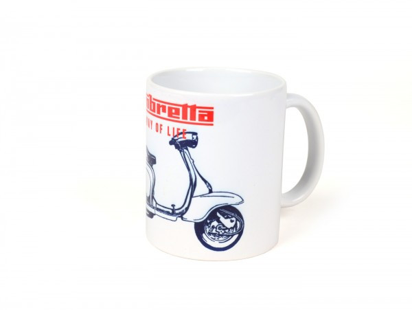 Mug Lambretta  A Way Of Life  Red