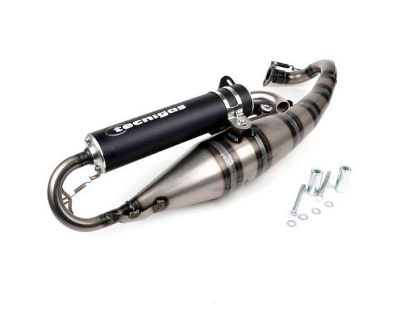 Exhaust Tecnigas Triops Peugeot 50cc (horizontal Cylinder)
