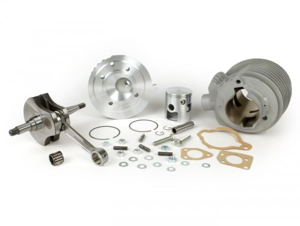 Tuning Kit Pinasco 160cc Nordkapp, Wideframe, Rod Models, Cylinder Alloy Ø=60mm, Crankshaft Stroke=57mm