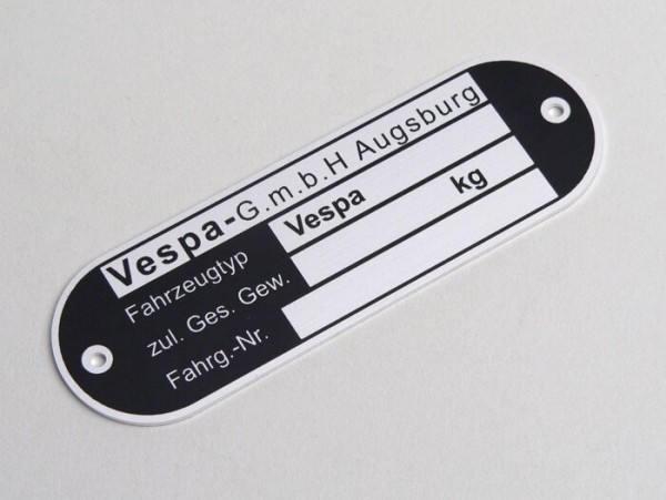 Name Plate Oem Quality  Round
