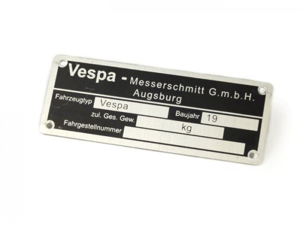 Name Plate Oem Quality  Rectangular