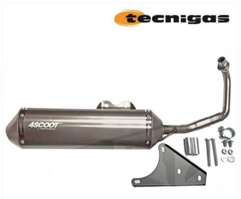 Uitlaat Tecnigas 4Scoot | Piaggio / Vespa 4T 2V