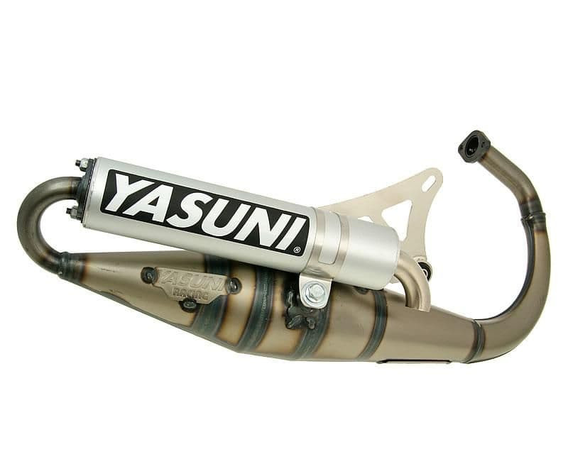 Uitlaat Yasuni Scooter Z Aluminium | Minarelli Verticaal