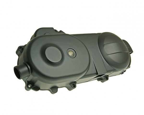 Crankcase Cover For 10" Wheel, 669mm Drive Belt  Black 101 Octane For Gy6 50cc