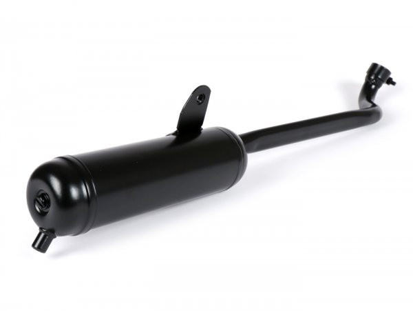 Exhaust Tecno  Black (suitable For Cars With Main Stand)