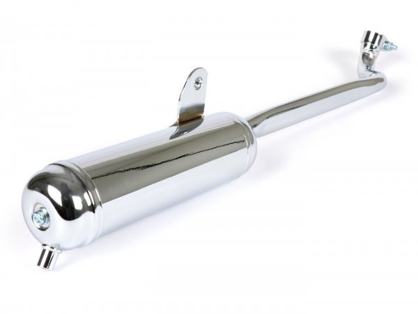 Exhaust Tecno  Chrome (suitable For Cars With Main Stand)