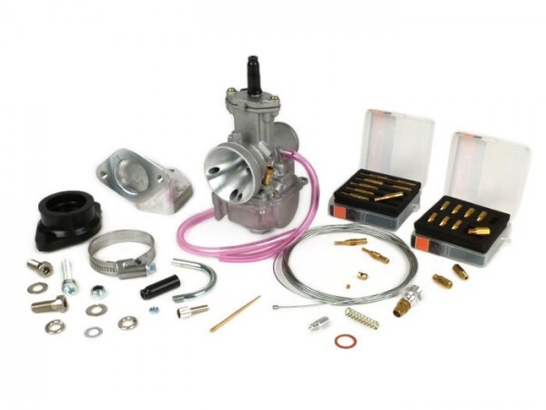 Carburateur Kit BGM Pro 195225 Cc  Ø=24mm Polini (lambretta (eibar), Lambretta (innocenti), Lambretta (serveta))