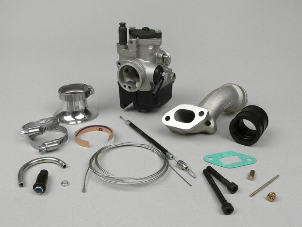 Carburator Kit Malossi 2stud, 25mm Dellorto Phbl, Rotary Valve Vespa Pk S