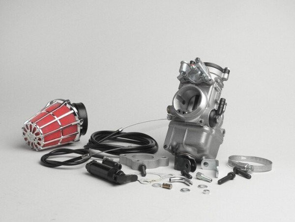 Carburator Kit Malossi Mhr Dellorto Phf 34 Piaggio Leader Lc  Cs=40mm