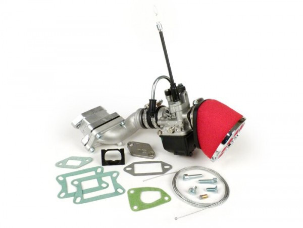 Carburator Kit Malossi Mk 2 136 Cc Reed Valve, 25mm Dellorto Phbl