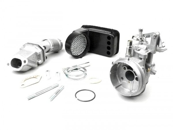 Carburator Kit Polini 2stud, 19mm Dellorto Shb, Reed Valve Vespa Pk S