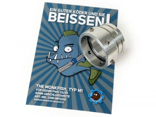 Carburateurstutzen -cmd The Monkfish Type M1-  - Aw=Ø42mm