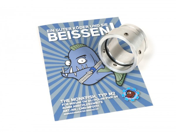 Carburateurstutzen -cmd The Monkfish Type M2-  - Aw=Ø40mm