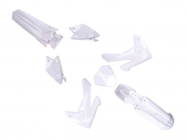 Fairing Kit Complete White 101 Octane For Rieju Mrt