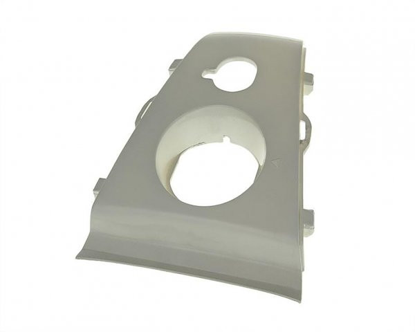 Fuel Filler / Pillion Cover Silver 101 Octane For Qt9