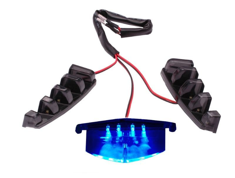 Verlichting Grill Led Blauw | Piaggio Zip Sp