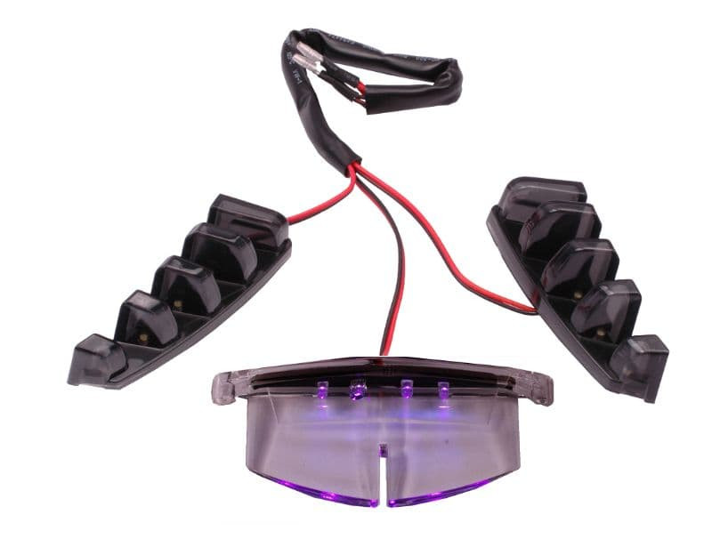 Verlichting Grill Led Paars | Piaggio Zip Sp