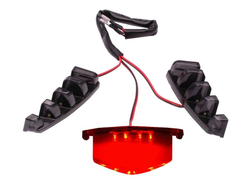 Verlichting Grill Led Rood | Piaggio Zip Sp