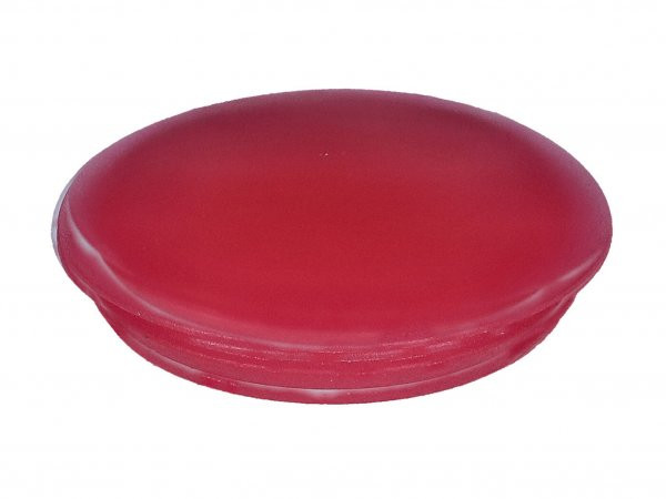 Rear Wheel Brake Anchor Plate Cap Leleu Red 101 Octane