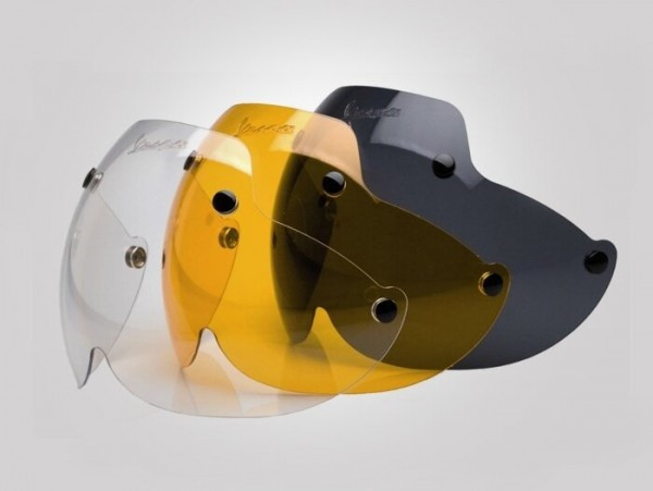 Visier Voor Helm -vespa Soft Touch- Gross - Transparant