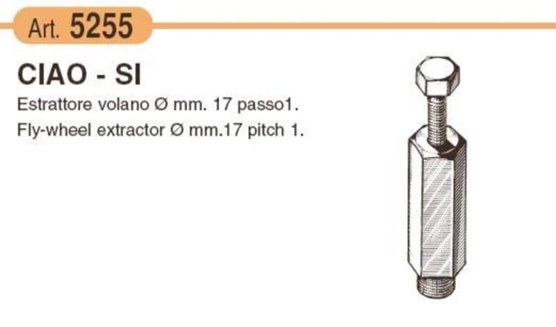 Vliegwieltrekker Buz. 5255 Ciao-Si
